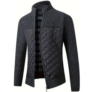 Thickened Autumn Men's Knit Sweater - Zipper Jacket Cardigan Sweater Jacket Men's Fashion