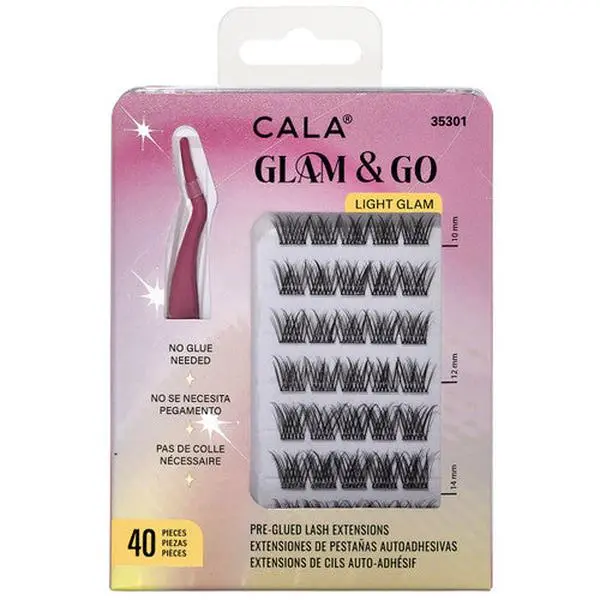 CALA Glam & Go - Light Glam Pre-Glued Lash Clusters