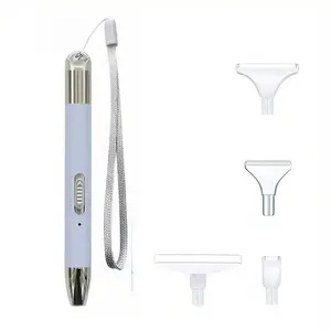 USB Rechargeable 5D Diamond Arts Colorful Painting Pen Set with LED Light, Square & Round Bead Applicator, Plastic DIY Craft Kit for Adults, Diamond Painting Kits