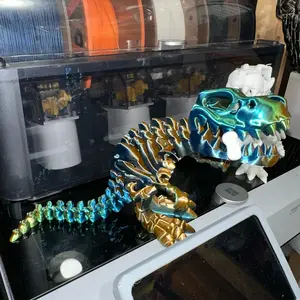 3D Printed Flexi Skeleton T-Rex