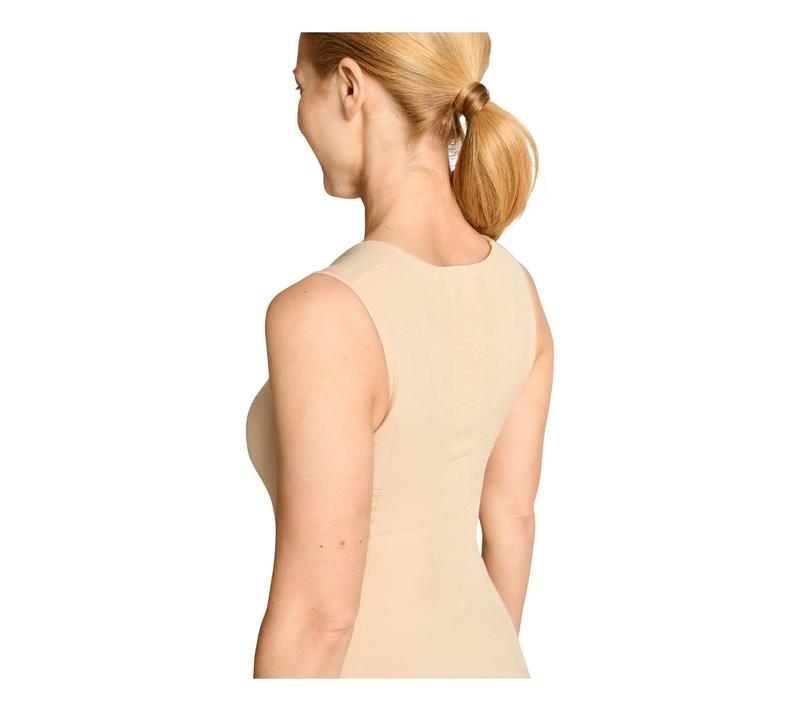 Tommie Copper Seamless Compression Tank with Built-in-Bra
