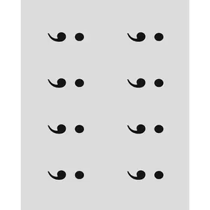 Semi Colon Tattoo - Semi Permanent