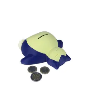 Snorlax Piggy Bank - Perfect for Kids Room Decor - Ornaments