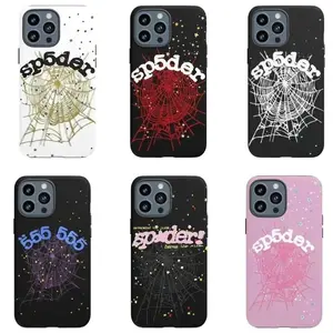 Sp5der Punk Style Phone Case Compatible with iPhone 17, 16, 15, 14, 13, 12, 11, X & Galaxy
