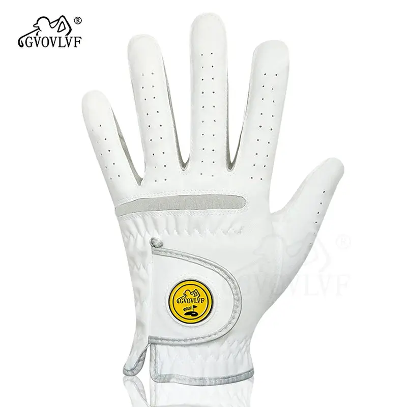 Men's Golf Glove with Magnetic Marker