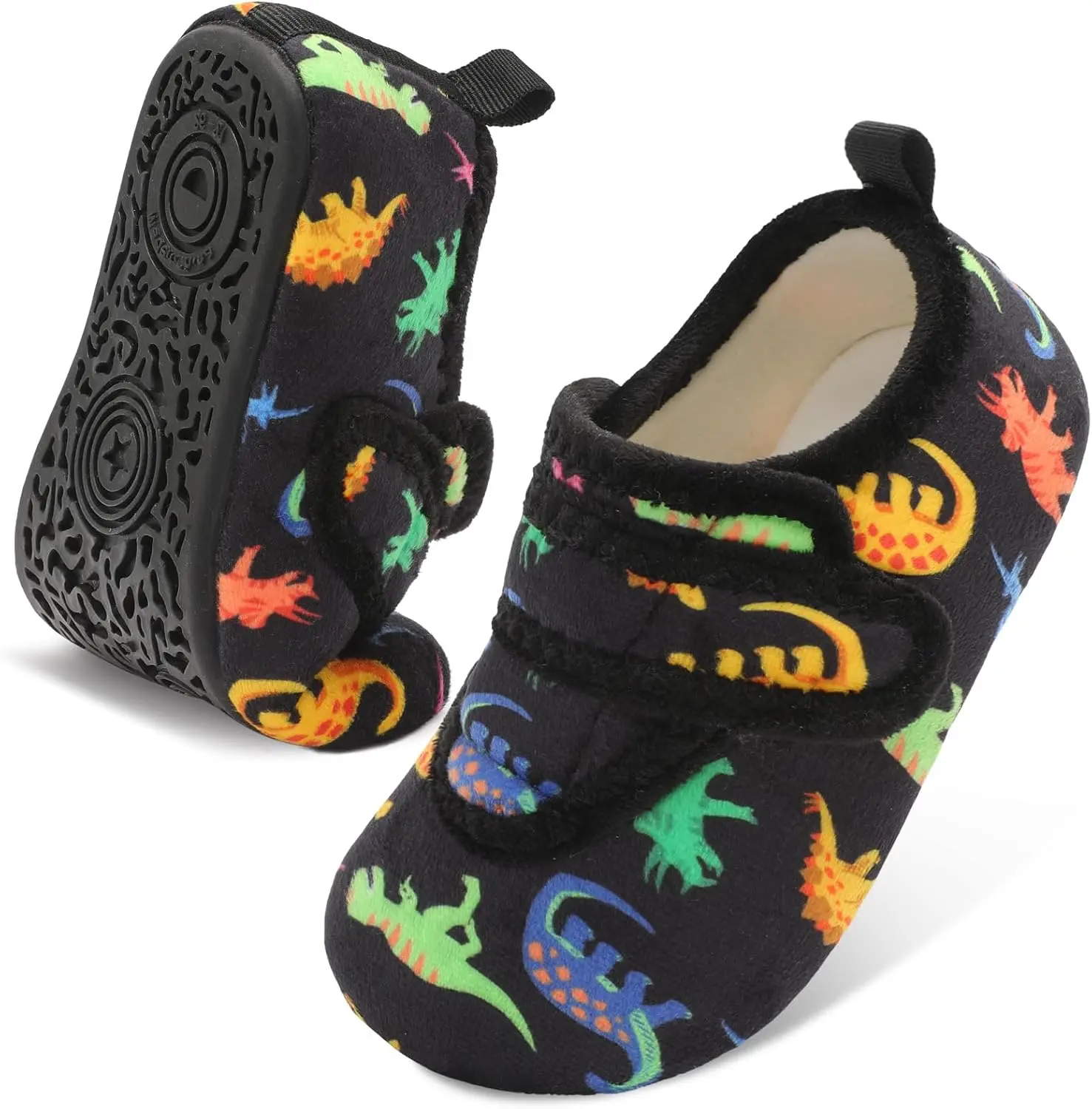 Toddler Slippers Boys Girls House Shoes Soft Warm Kids House Slippers Slip on Cozy Bedroom Sock Shoes Non-slip Indoor Outdoor Slipper ShoeGift.