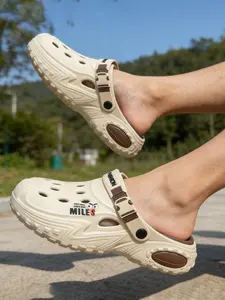 Men's Thick Sole Sandals High-Quality Eva Material Comfortable Soft Quick-Dry Casual Shoes Slippers Shoe for All Seasons Indoor Outdoor Use