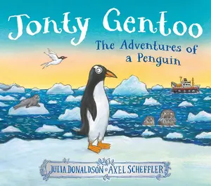 USED Book - Jonty Gentoo - The Adventures of a Penguin by Julia Donaldson (Hardcover) - english