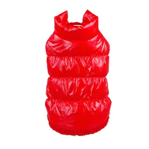 Warm Winter Pet Vest Thickened Cat and Dog Clothes Multiple  Suitable for Small Dogs and Cats in Vibrant Options