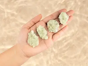 Natural Prehnite Cluster Crystal Stone 1-1.5", Raw Crystal Prehnite, Healing Stones, Meditation Crystal, Mineral Specimens, Prehnite Gift