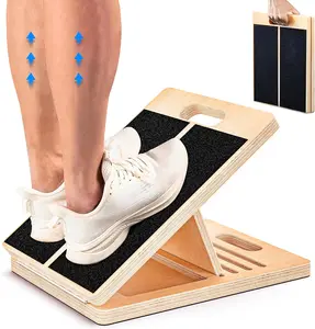 Father’s Day Summer Vibes Gifts Wooden Adjustable Slant Board, 300 Lbs Portable Calf Stretcher for Squats Physical Therapy, Relief for Ankle Heel Knee Leg