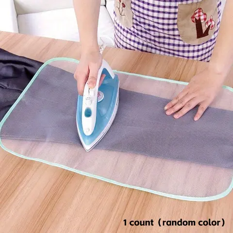 High Temperature Resistant Ironing Pad, Protective Ironing Net, Home Use Laundry Room Ironing Accessories, Durable and Safe, Ideal for Clothes Care, Laundry Products