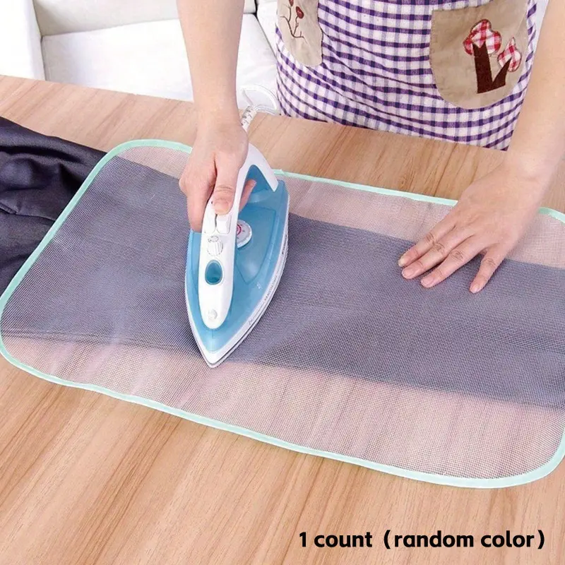 High Temperature Resistant Ironing Pad, Protective Ironing Net, Home Use Laundry Room Ironing Accessories, Durable and Safe, Ideal for Clothes Care, Laundry Products