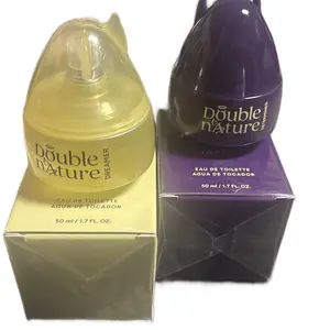 Jafra Double nature Dreamer and Double nature Determined 1.7 fl oz eau de toilette for women glass bottle and box