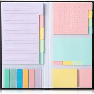 - Sticky Notes Set, 410 Pack, Pastel Colors, Divider Sticky Notes, School Supplies, Office Supplies, Planner Sticky Note Dividers Tabs, Book Notes