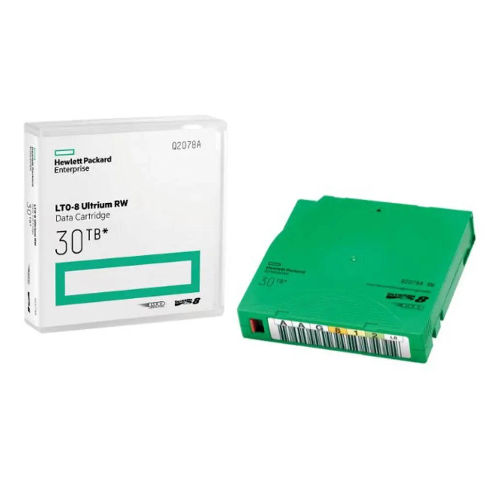 HPE LTO‑8 Ultrium 30TB RW Data Cartridge