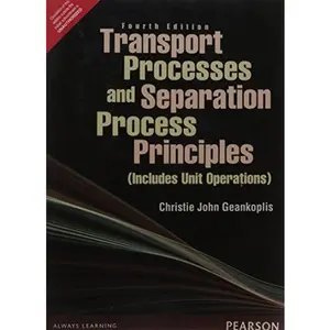 USED-Transport Processes and Separation Proce (1900) by Geankoplis (Paperback)