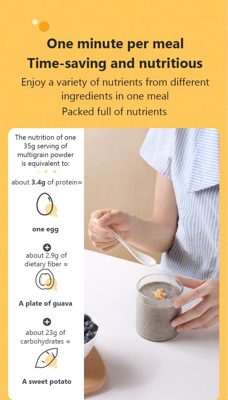 Black Sesame Multigrain Powder