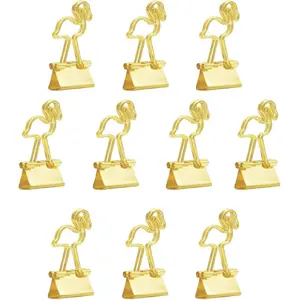 Binder Clips, Flamingo Shape Small Paper Clamps, Office File Organization Metal Paper Clips, Cute Mini Binder Clips, Fun Decor Clips for Home School Supplies