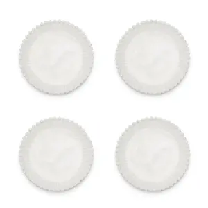 Heirloom Pearl Edge Dessert Plate