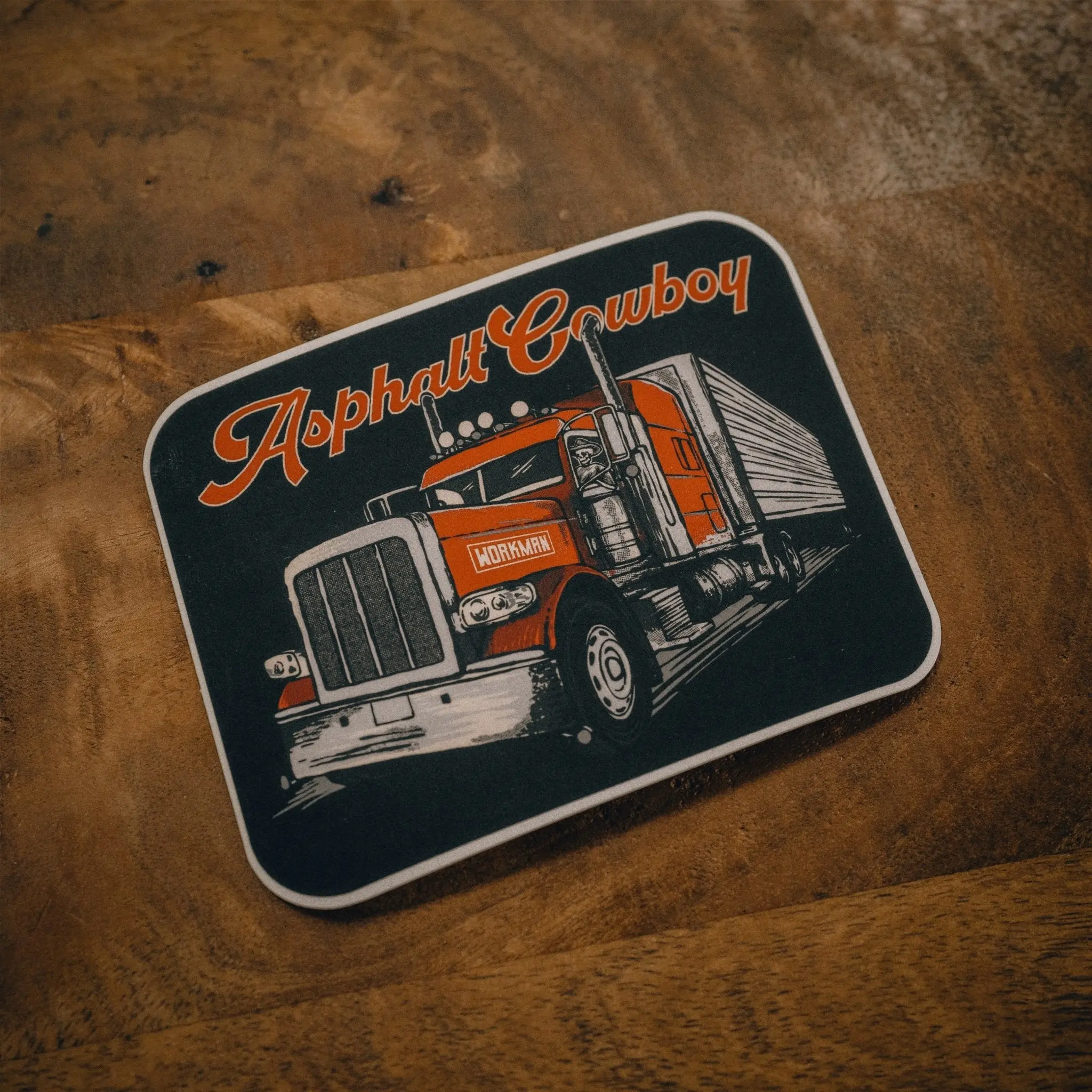 Asphalt Cowboy - Sticker