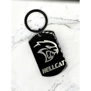 Hellcat Metal Keychain  - Metal Keychain with Unique Design and Durable Material