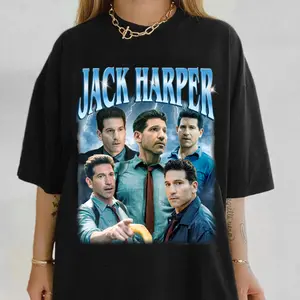 Jack Harper His and Hers TV Show Shirt, Movie Vintage Retro Jon Bernthal Shirt