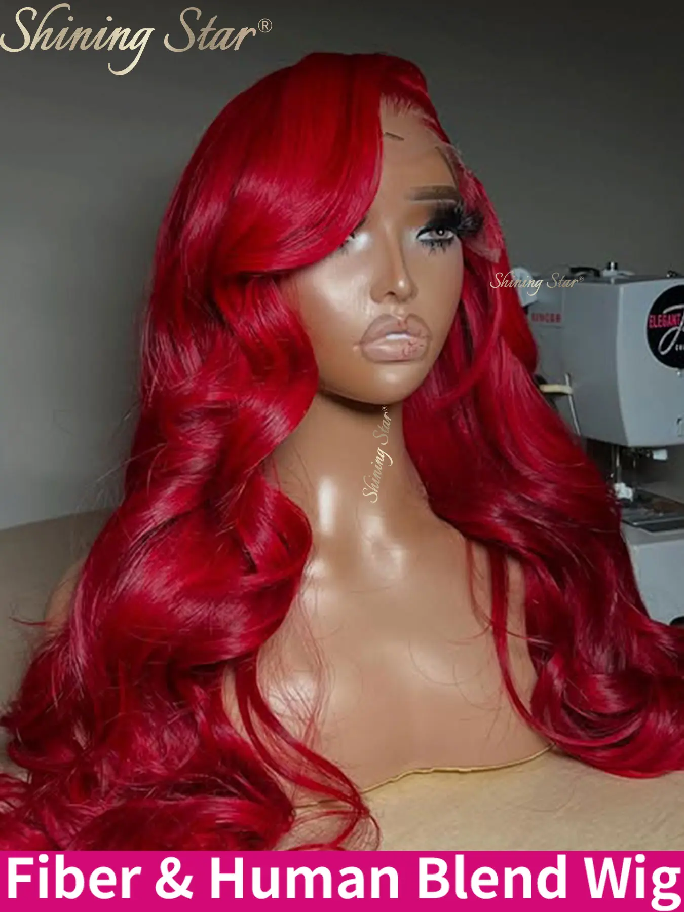 【Blend】30 32 Inch Hot Red Dark Burgundy Body Wave 13X4 13X6 Hd Lace Frontal Human Hair Wigs Colored Curly Wave 9X6 Wear And Go Glueless Lace Frontal Wig For Black Women 180% Lace Wig