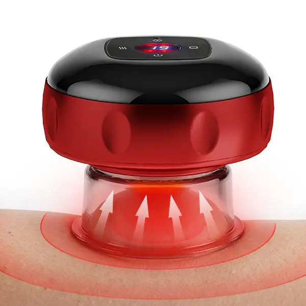 Smart Dynamic Cupping Machine - USB Rechargeable Multi-functional Scraping Massage Tool, Home & Travel Personal Care Appliance