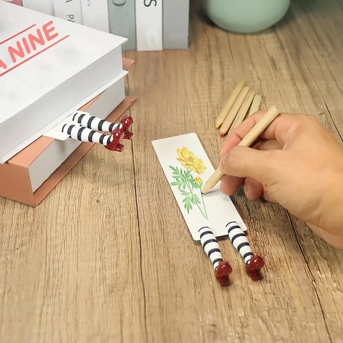 3D High Heel Bookmark, Cute & Quirky 3D High Heels Bookmark, Perfect Gift for Book Lovers