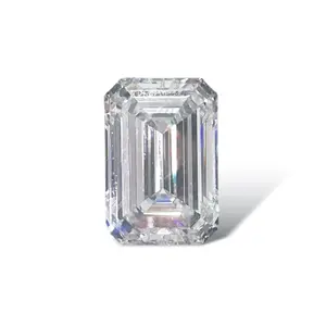 IGI Emerald-cut 4.10ct D VVS2 EX EX N Lab-Grown Diamond Loose Stone with Hall-of-mirrors Effect and IGI Certificate for Custom Jewelry