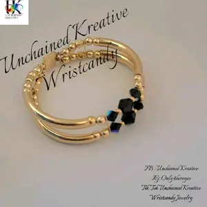 Wristcandy Double Bangle   can be made for kids or adults   Gold or Sliver add in notes   All my jewelry are Handmade to order and real material   14kt gold-filled   Or Sterling Sliver   Sizes to bracelets  if it's a set or not add In notes