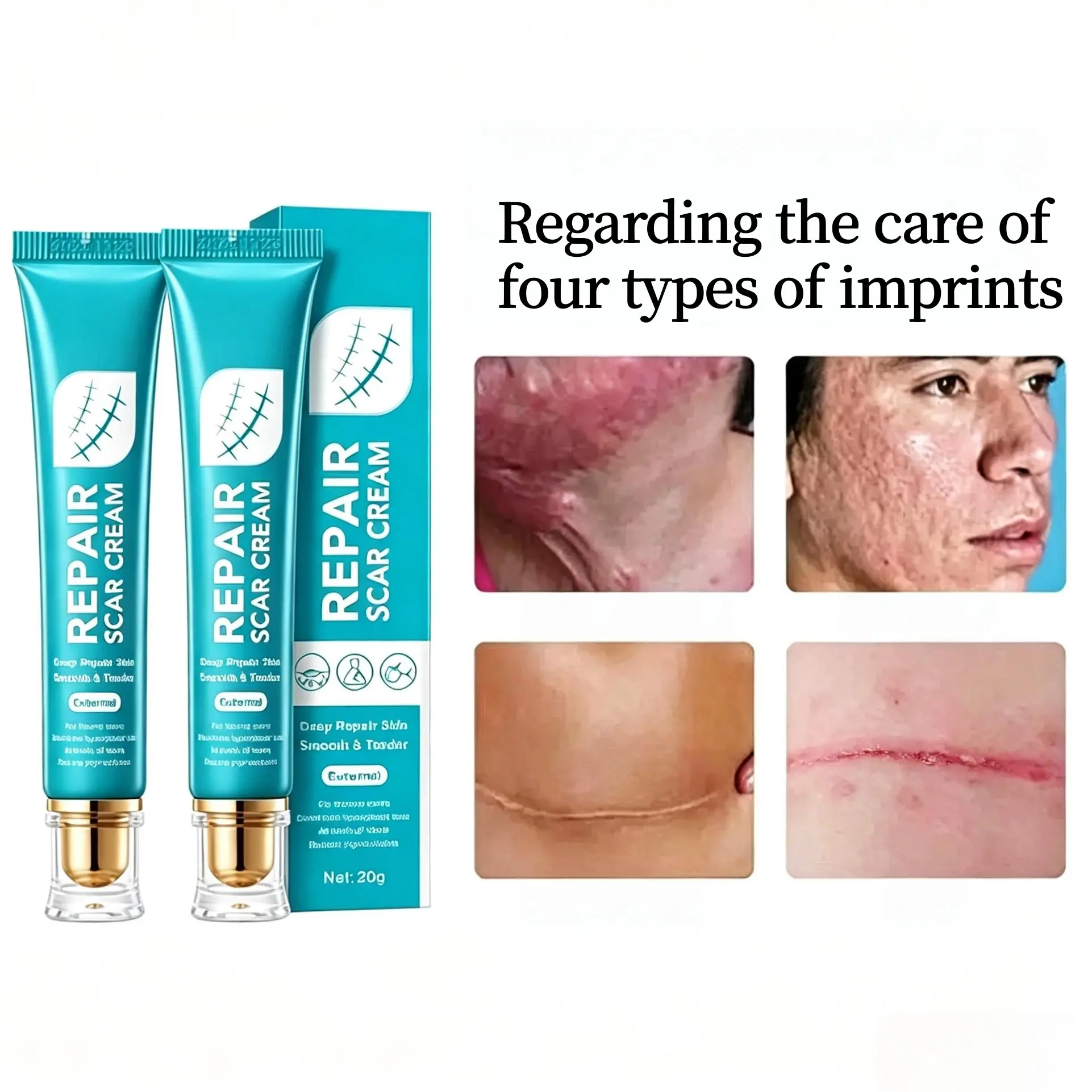Silicone Skin Balm, Skin Care Cream for Face & Body, Silicone Gel for Skin Marks, Suitable for Surgery Marks, Stretch Marks, Acne Marks, Keloid & Blemishes, Hydrating Body Care Cream for Multiple Skin Marks