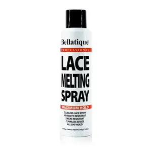 Bellatique Lace Melting Spray (6.67 oz) - Maximum Hold. Flawless Edges, Quick & Easy, Fast Drying, Humidity Resistant, Sweat Resistant, All Day Hold, Quick Drying, Flake Free, Easily Removed.