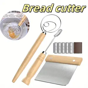 1 Set Bread Making Tools and Supplies - Essential Tools for Making Bread, Scoring, And Baking Pastries, Cakes, Desserts, Sourdough, And Pizza