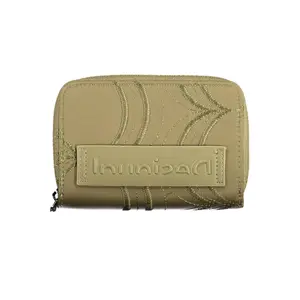 Desigual Green Polyester Wallet