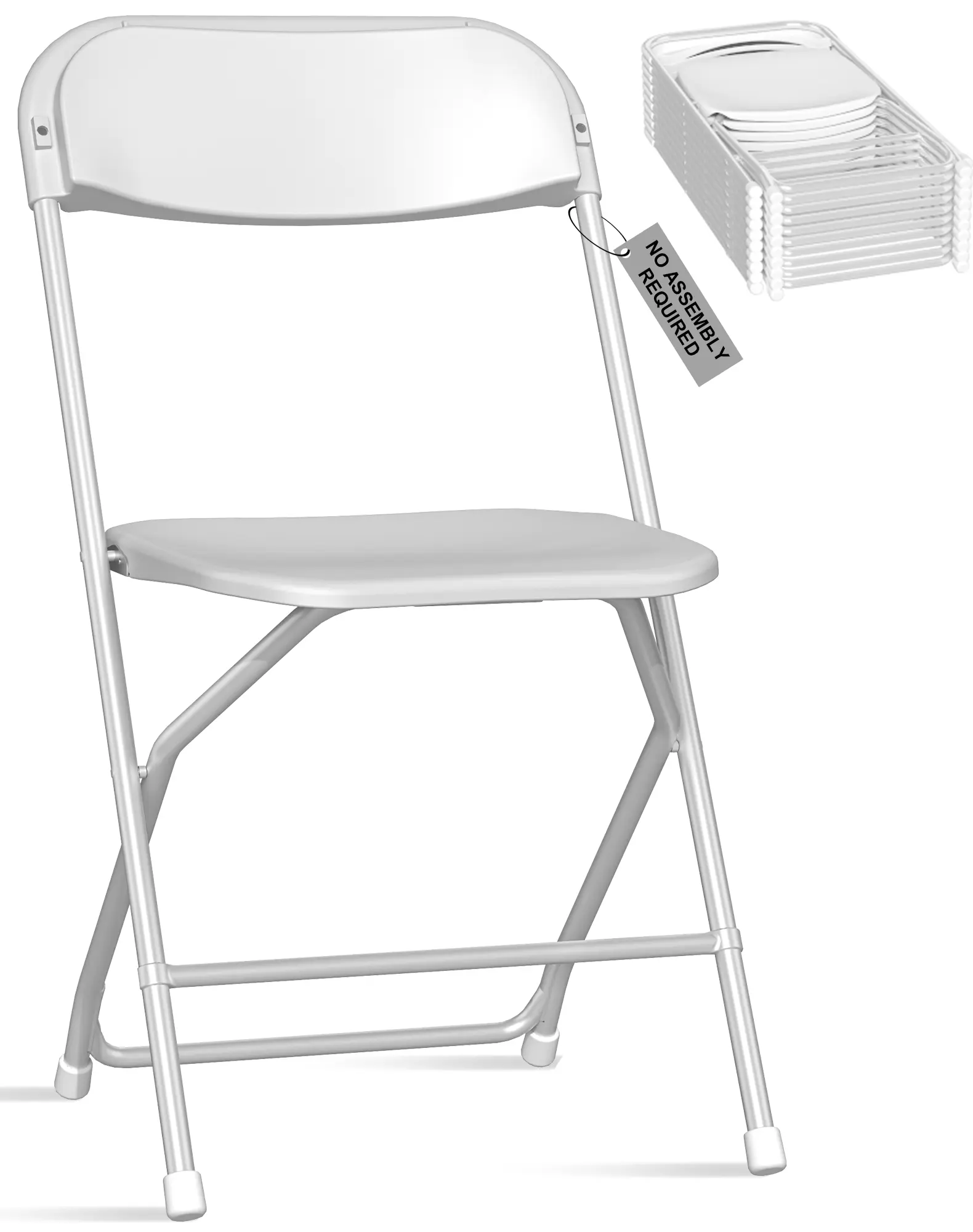 Folding Chairs, Plastic Folding Chairs Outdoor Indoor, 350lb Capacity,Portable Event Chair, Lightweight Folding Chair,for Events Office Wedding Party Rental Picnic Patio