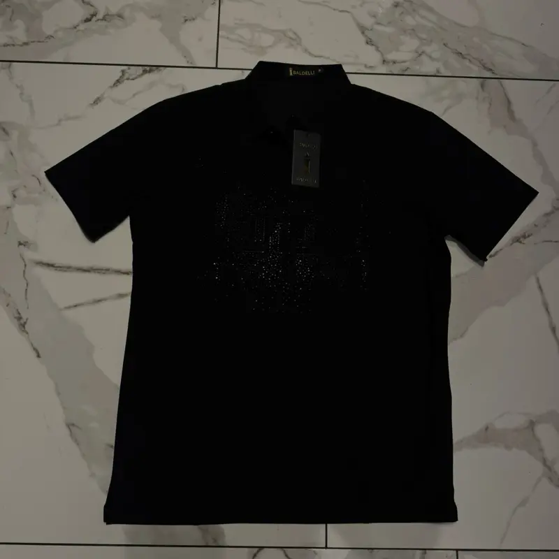 BP black men’s polo