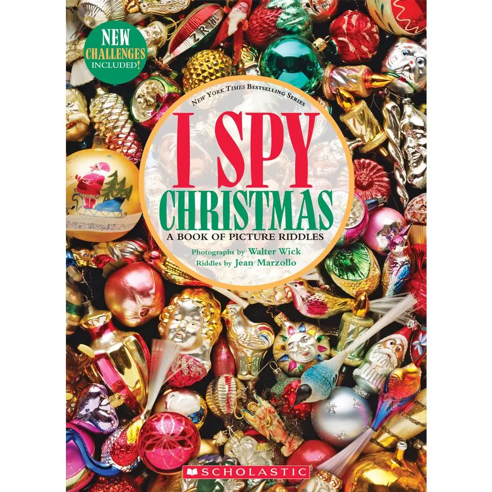 USED Book - I Spy Christmas: A Book of Picture Riddles by Marzollo, Jean (Hardcover) - english