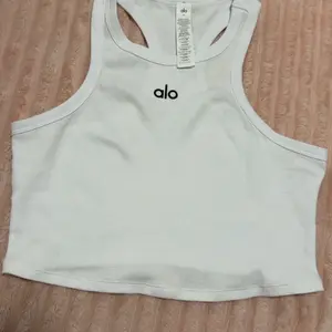 alo Aspire Tank in White & Black - TikTok Shop