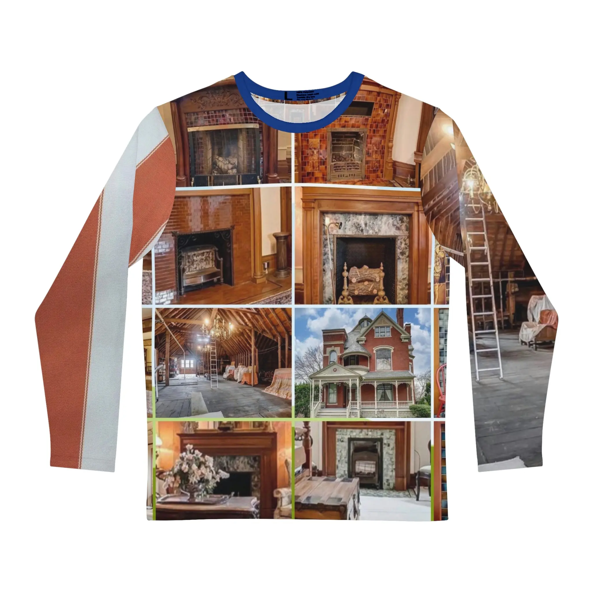 904 S Main Men's Long Sleeve Shirt (AOP)
