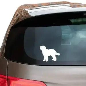 Doodle Goldendoodle Labradoodle Six Inch Vinyl Car Decal Dog Pet Lover Rescue Paw