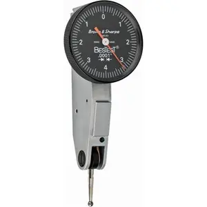 Brown & Sharpe 599-7032-5 0.008 in. Test 0-4-0 Dial Indicator with 0.0001 in. Graduations
