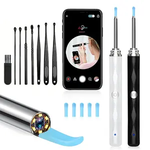 Smart Earwax Removal Kit, Smart Visual Ear Spoon, Home Use Ear Cleaning Tool, Perfect Gift for Parents & Family Members