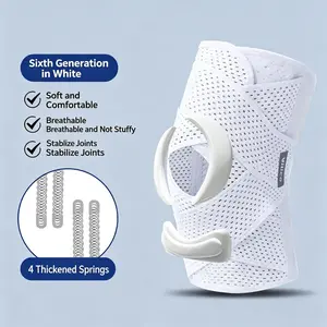 Sixth Generation Knee Brace, Durable Breathable Lightweight, Comfortable Fit, Ideal for Sports Running Basketball Hiking Daily Use