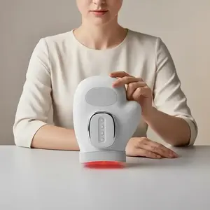 Hand Massager with Heating and Compression, Cordless Therapy for Hands Wrist Fingers, Relieves Arthritis Carpal Tunnel Muscle Pain