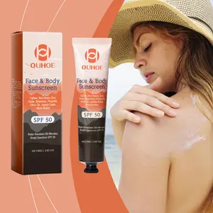OUHOE Multi-functional Protective Moisturizing Cream Summer Outdoor Refreshing Lightweight Non-greasy Cream Moisturizer Skincare Comfort Moisture Hydrate Hydrating