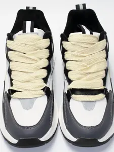 Wide Shoelaces, Footwear Lace, Casual Simple Shoes Laces for Sneakers, Basketball Shoes, Shoes Accessories for Men & Women