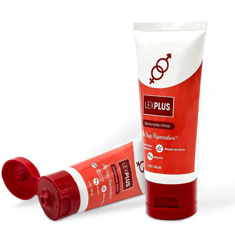 Women's Lex Plus All-Body Aluminum-Free Deodorant & Brightener Cosmetic - Sensitive Skin Underarm Product, Sweat Control, Fresh Scent, Hydrating, Moisture-Locking, Unisex Use