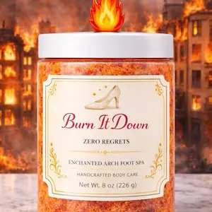 Burn It Down No Regrets Sugar Scrub - Handcrafted Body Care